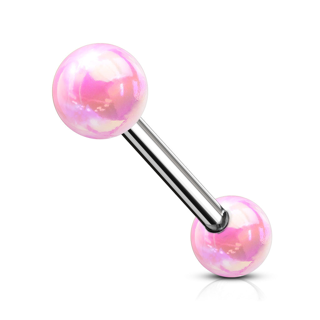 Metallic Surgical Steel Tongue Barbells